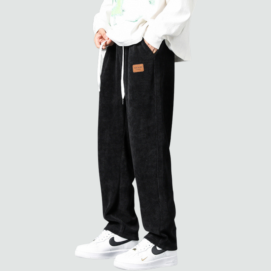 Wyatt - Warm Corduroy Fleece Pants