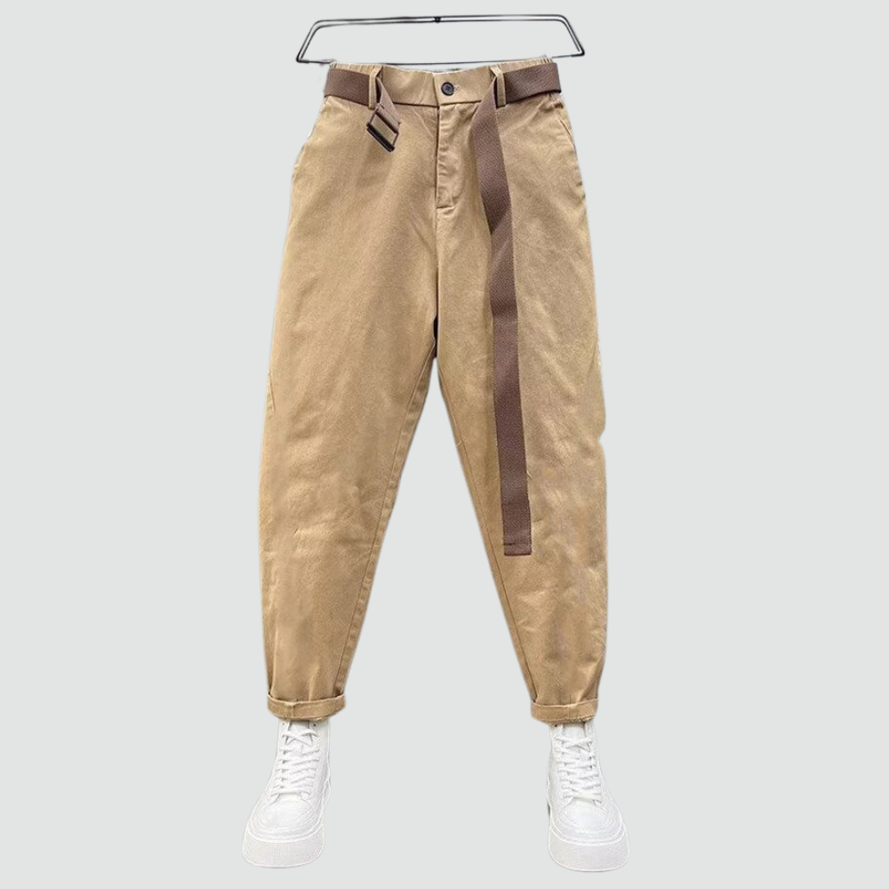 The Valerio Casual Pants with Belt
