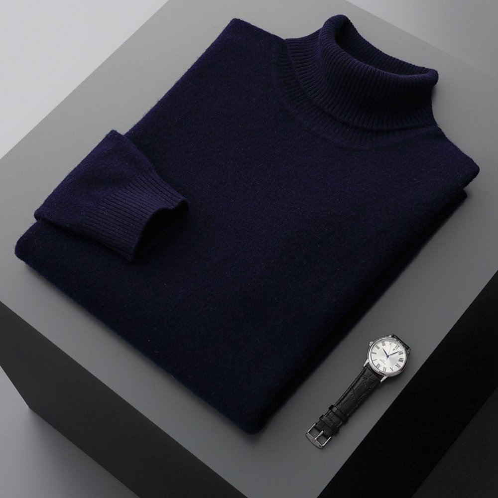 The Paolo Cashmere Turtleneck
