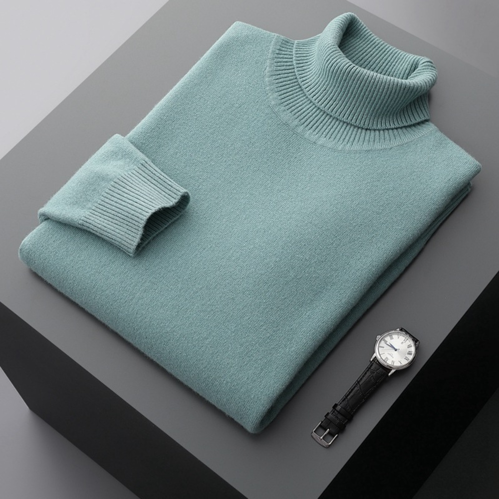 The Paolo Cashmere Turtleneck