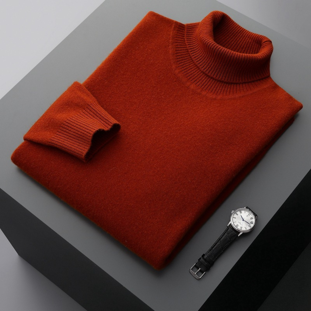The Paolo Cashmere Turtleneck