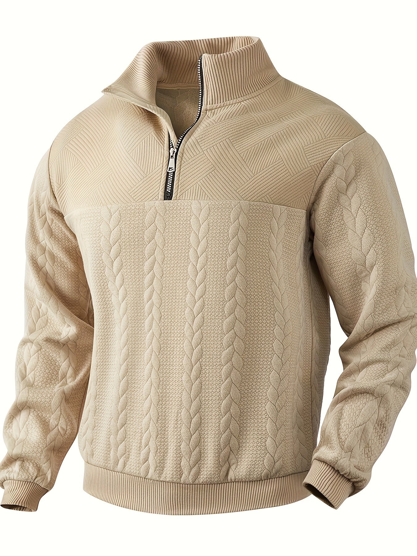 Rafael – Vintage Sweater with Zipper