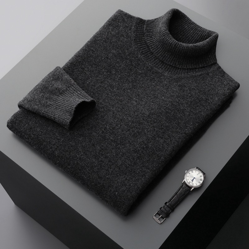 The Paolo Cashmere Turtleneck
