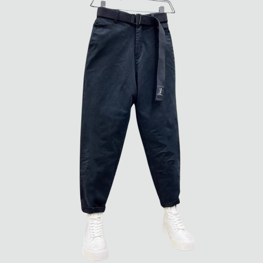 The Valerio Casual Pants with Belt