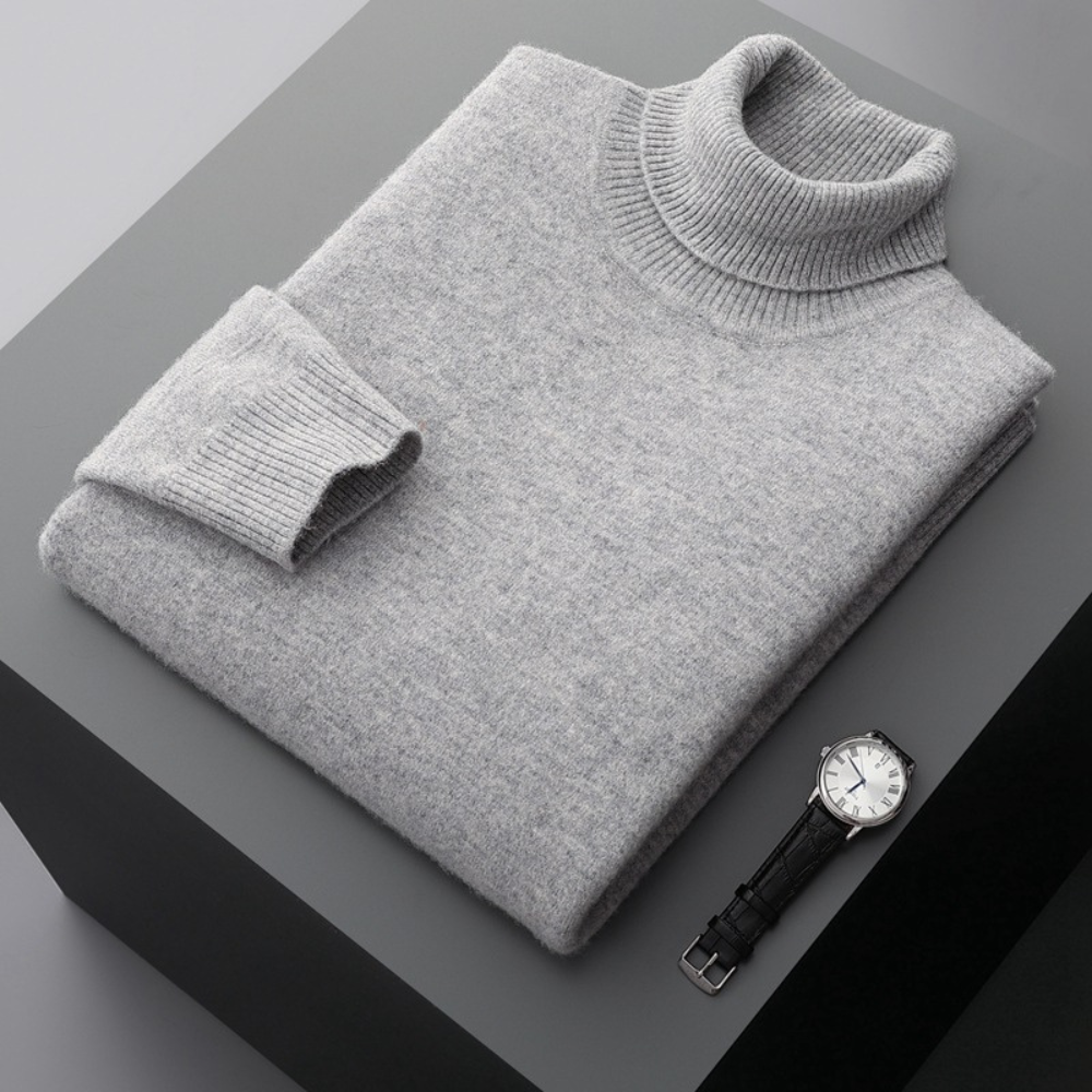 The Paolo Cashmere Turtleneck