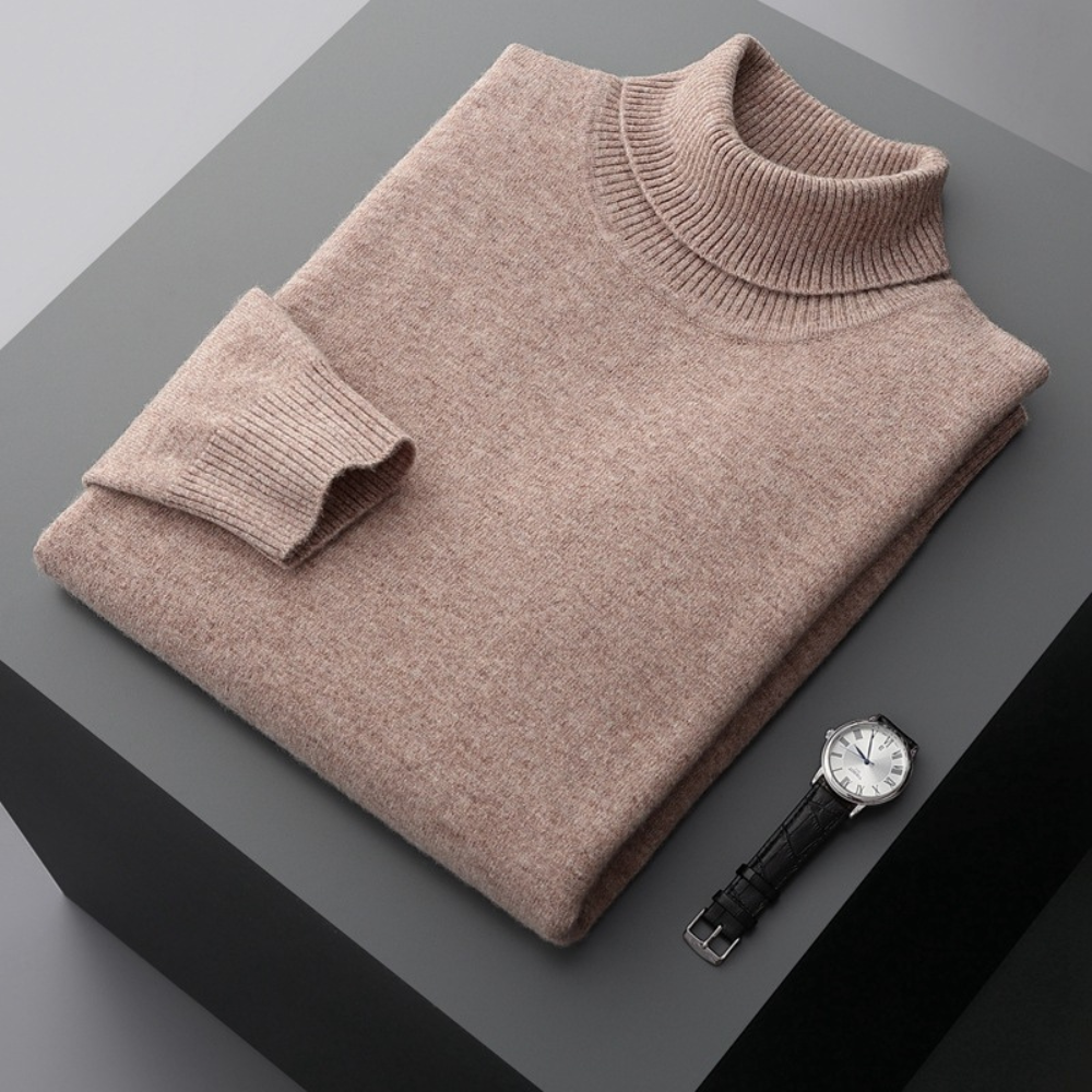 The Paolo Cashmere Turtleneck