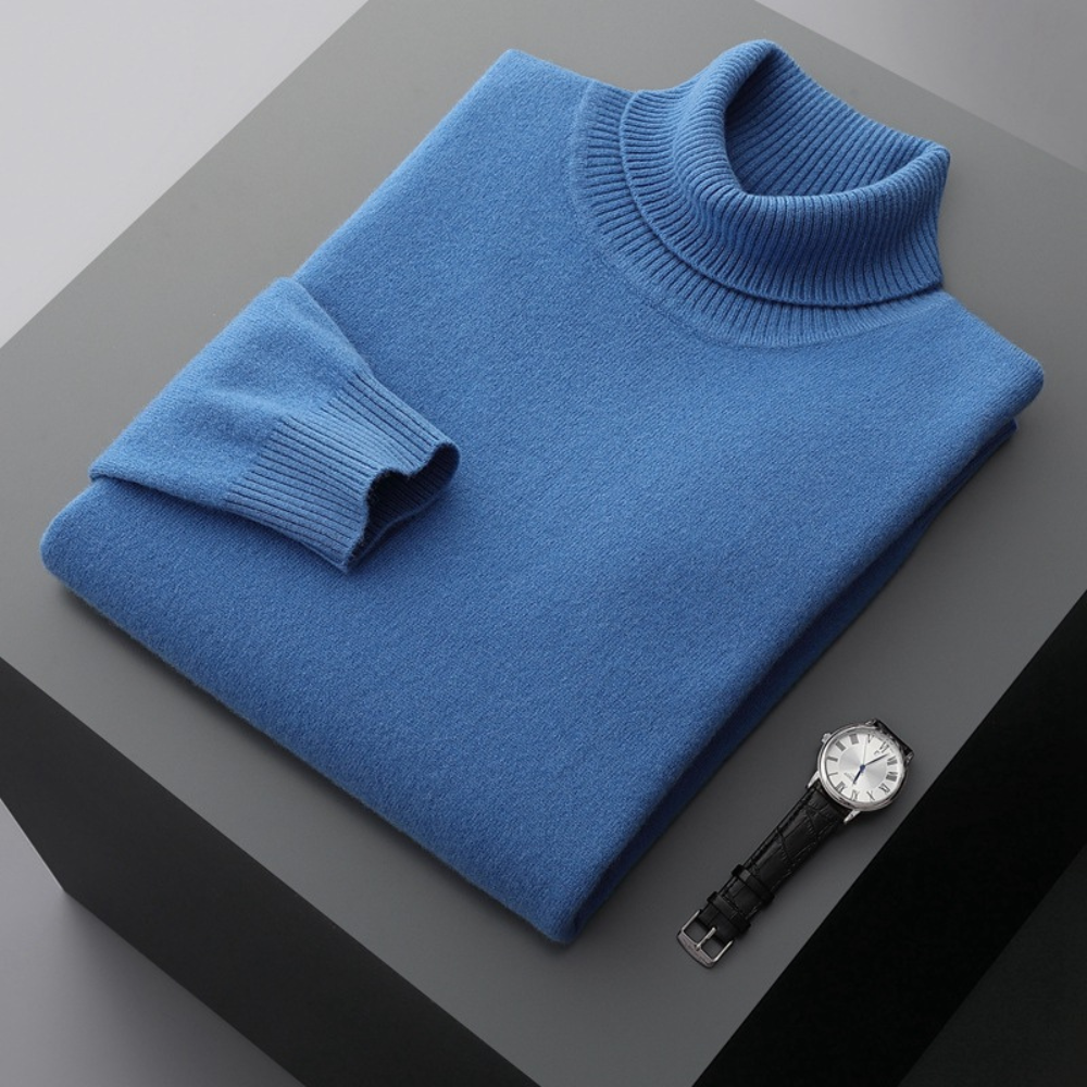 The Paolo Cashmere Turtleneck