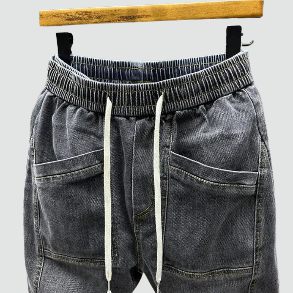The Ezechiele Denim Jogging Pants