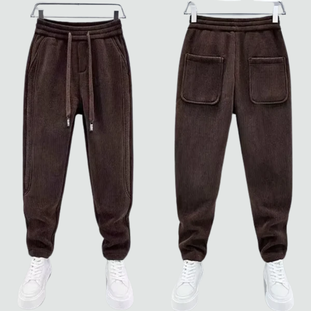 The Raffaele Ribbed Trendy Style Pants