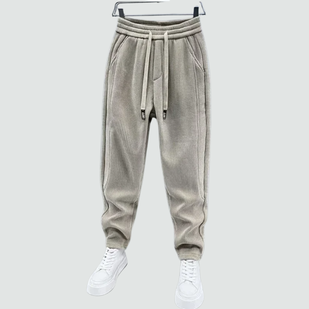The Raffaele Ribbed Trendy Style Pants