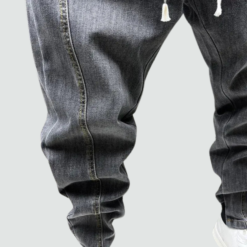 The Ezechiele Denim Jogging Pants