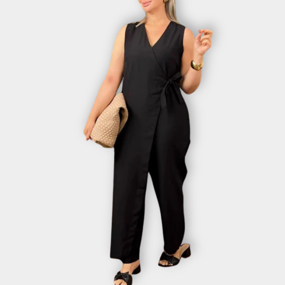 Lenny - Elegant Wrap Jumpsuit