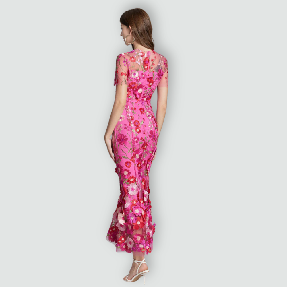 Jessica - Floral Finesse Dress
