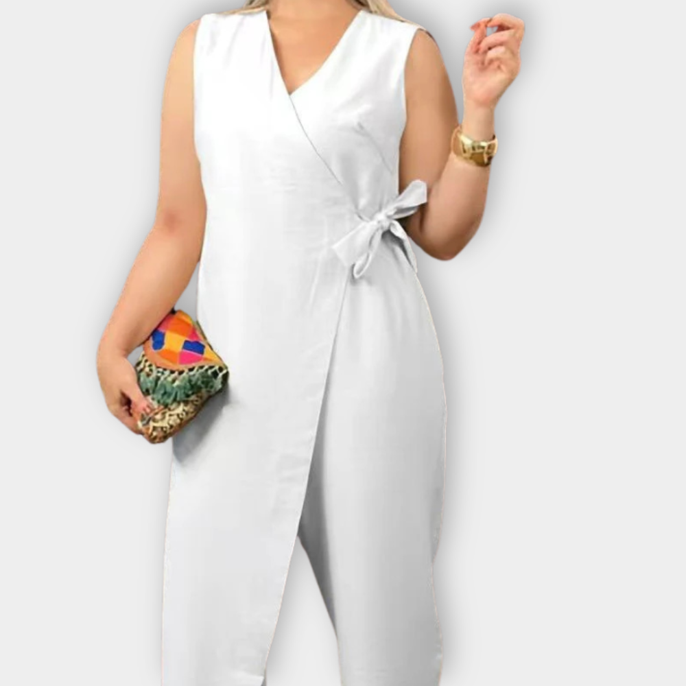 Lenny - Elegant Wrap Jumpsuit