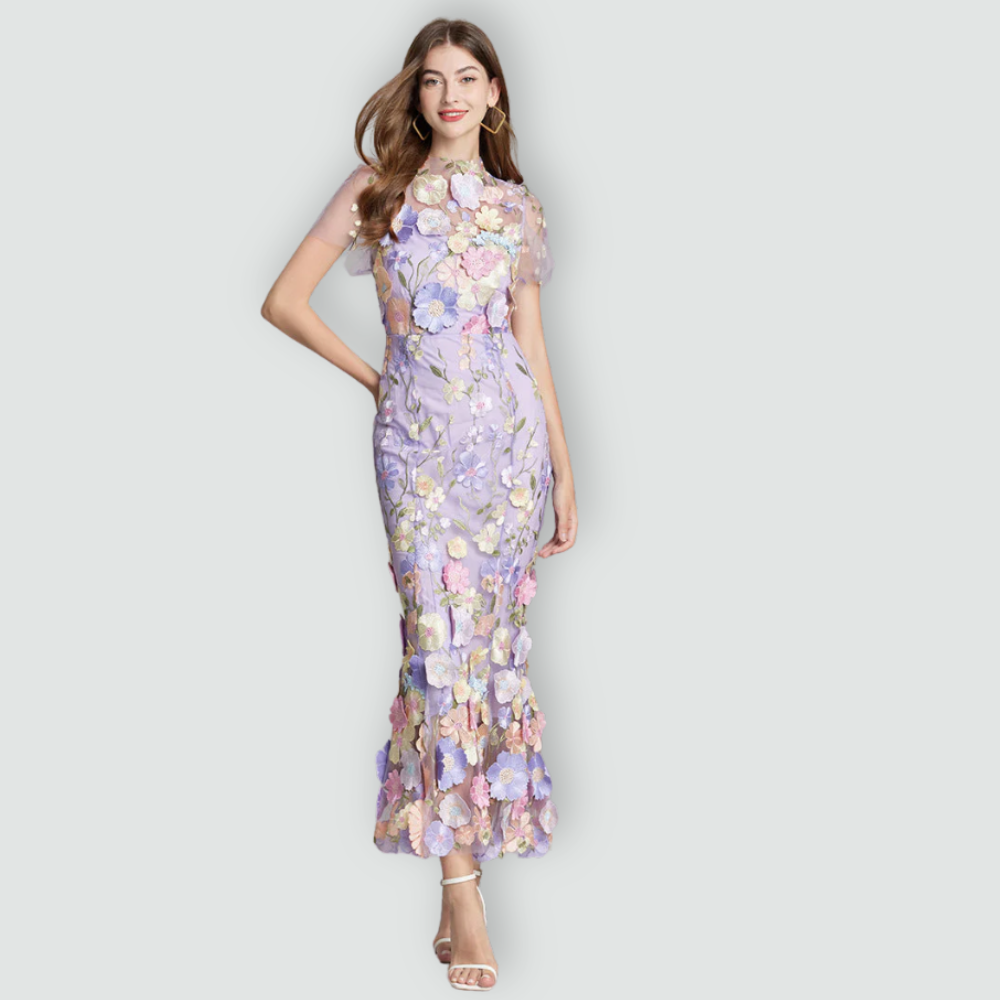 Jessica - Floral Finesse Dress