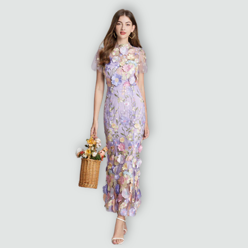 Jessica - Floral Finesse Dress