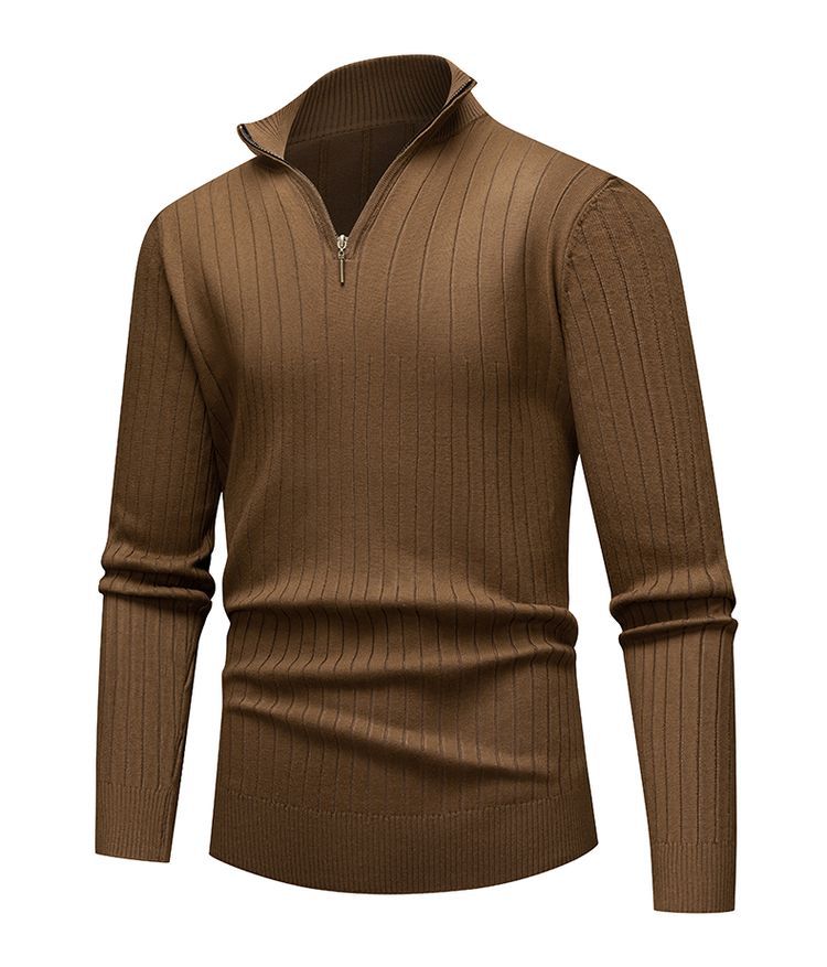 Leon - Knit Half-Zip Sweater