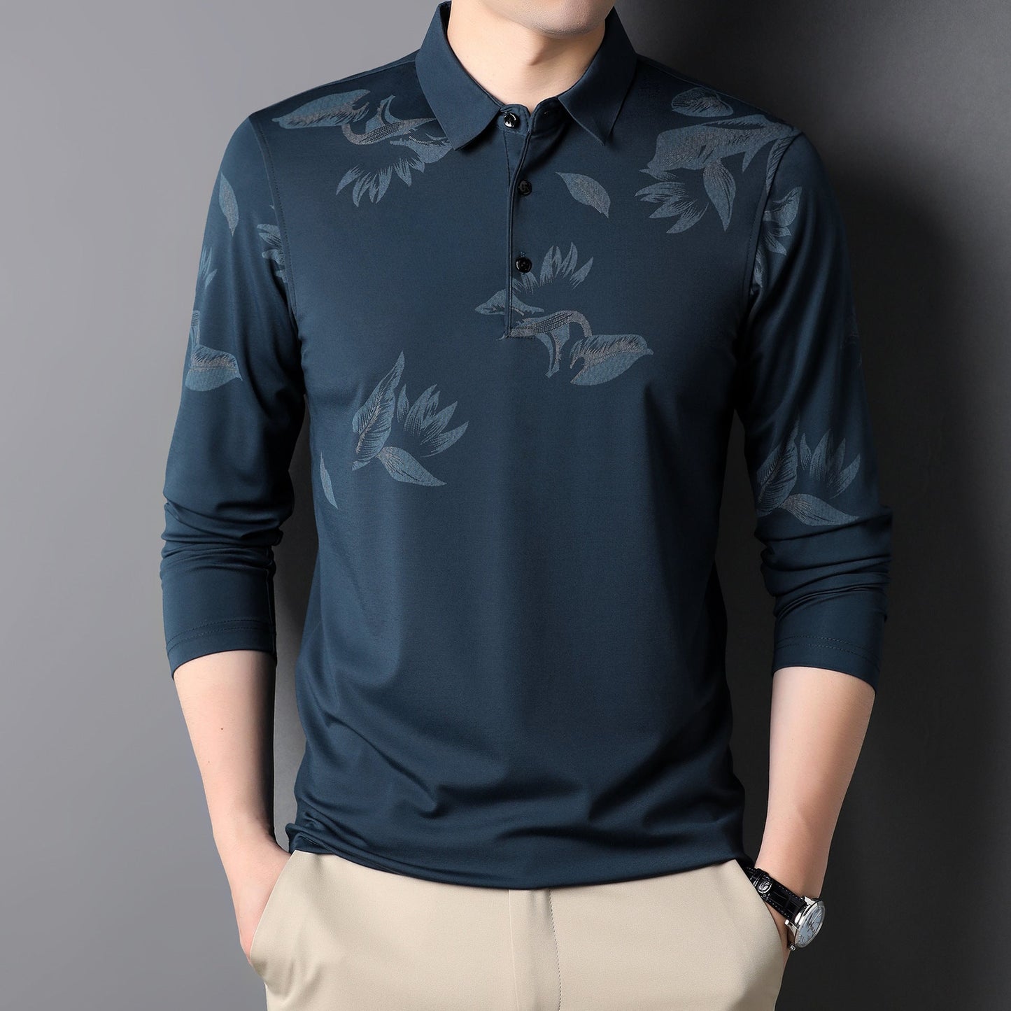 Edward - Classic Striped Polo Tee