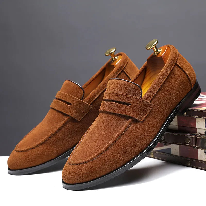 Henrik - Classic Suede Loafers