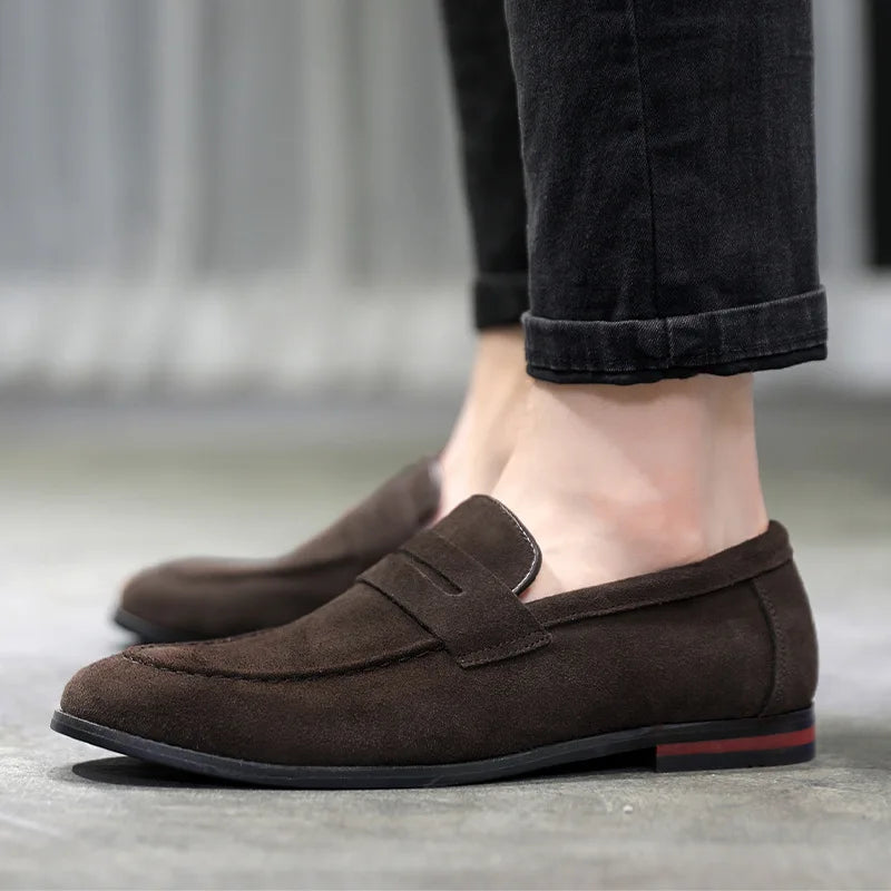 Henrik - Classic Suede Loafers