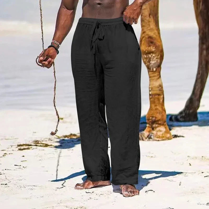 Jamal - Coastal Linen Pants