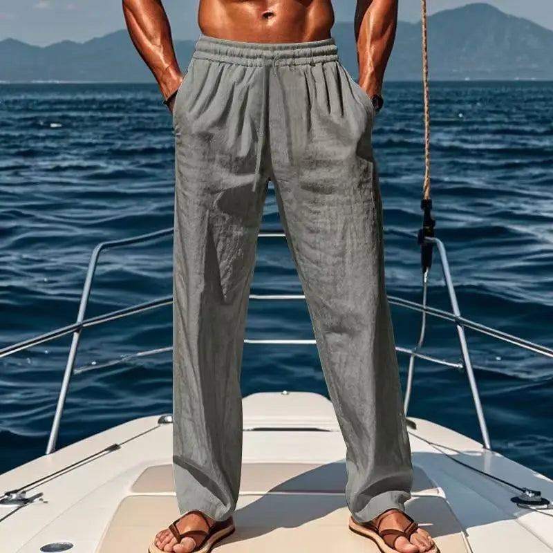 Elyas - Relaxed Linen Trousers