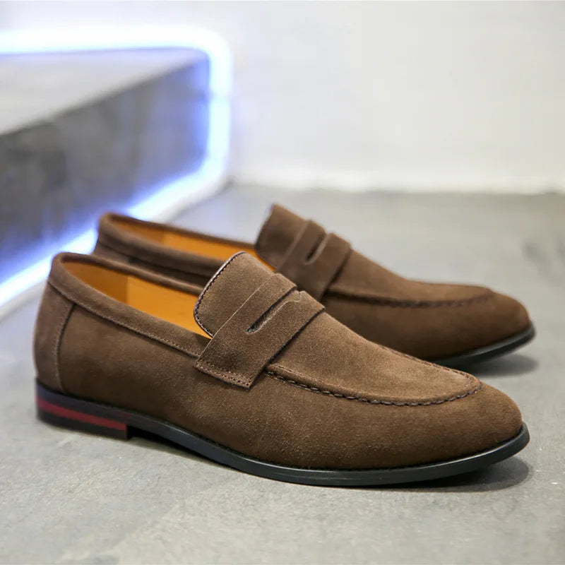 Henrik - Classic Suede Loafers