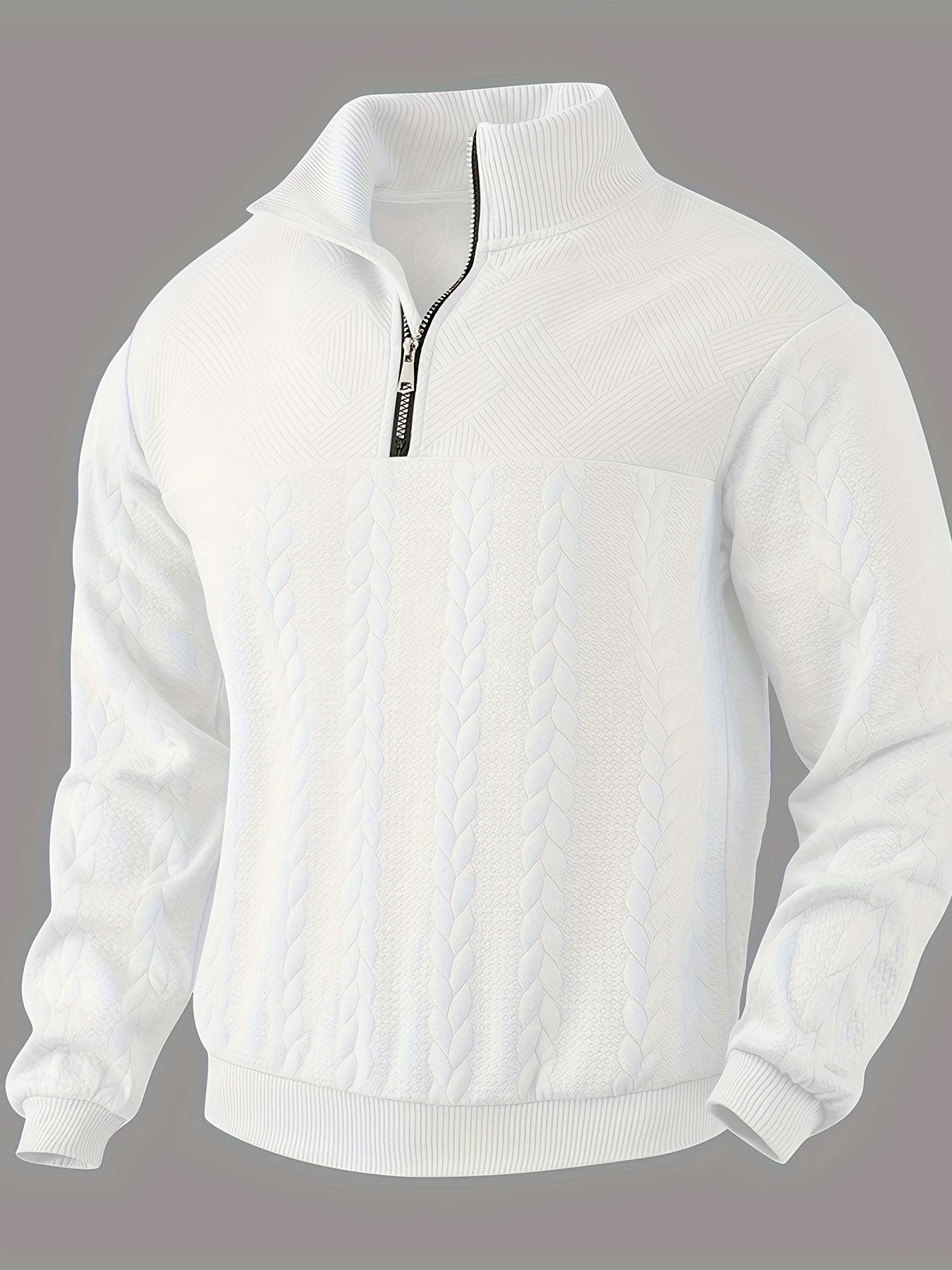 Rafael – Vintage Sweater with Zipper