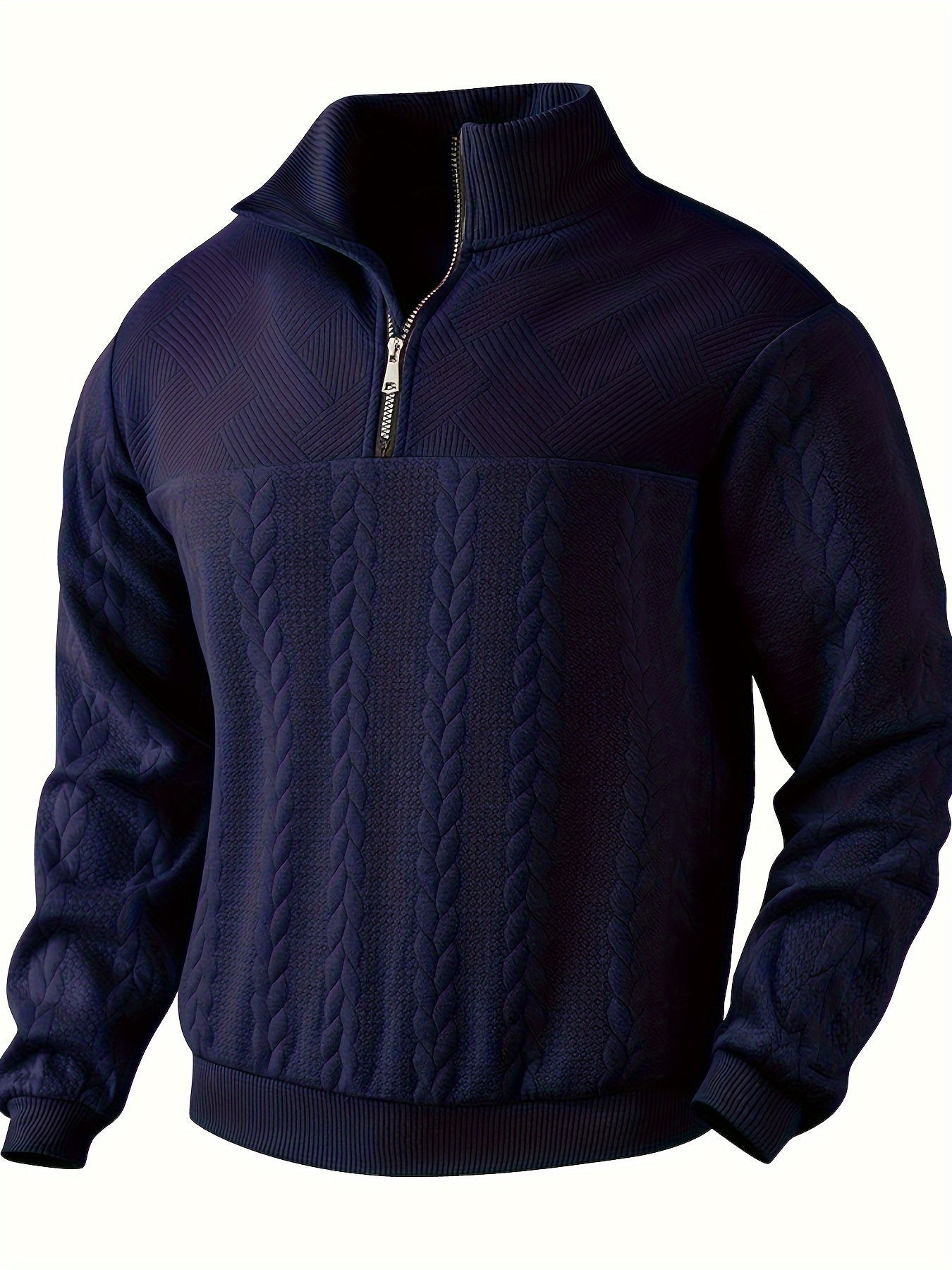 Rafael – Vintage Sweater with Zipper