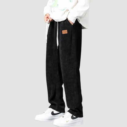 Wyatt - Warm Corduroy Fleece Pants