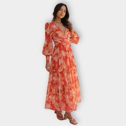 Zarina – Floral Wrap Dress