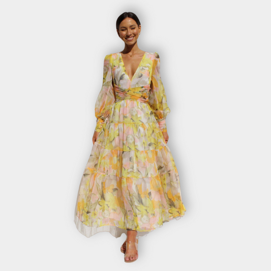 Zarina – Floral Wrap Dress