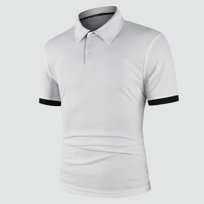 Kian - Contrast Trim Polo Shirt