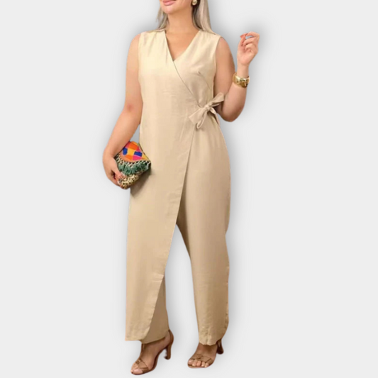 Lenny - Elegant Wrap Jumpsuit