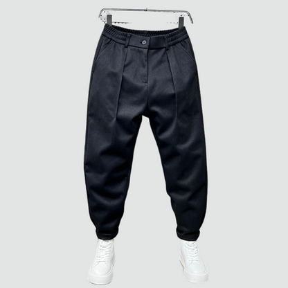 The Zaccaria Elegant Heathered Pants