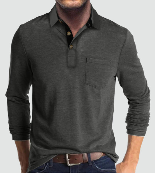 Victor - Long-Sleeve Polo Shirt