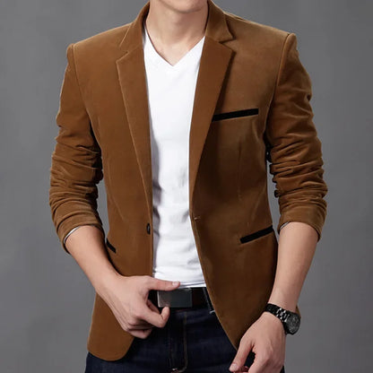 Mikko - Modern Velvet Blazer