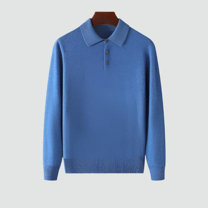 Jonathan - Classic Polo Wool Sweater