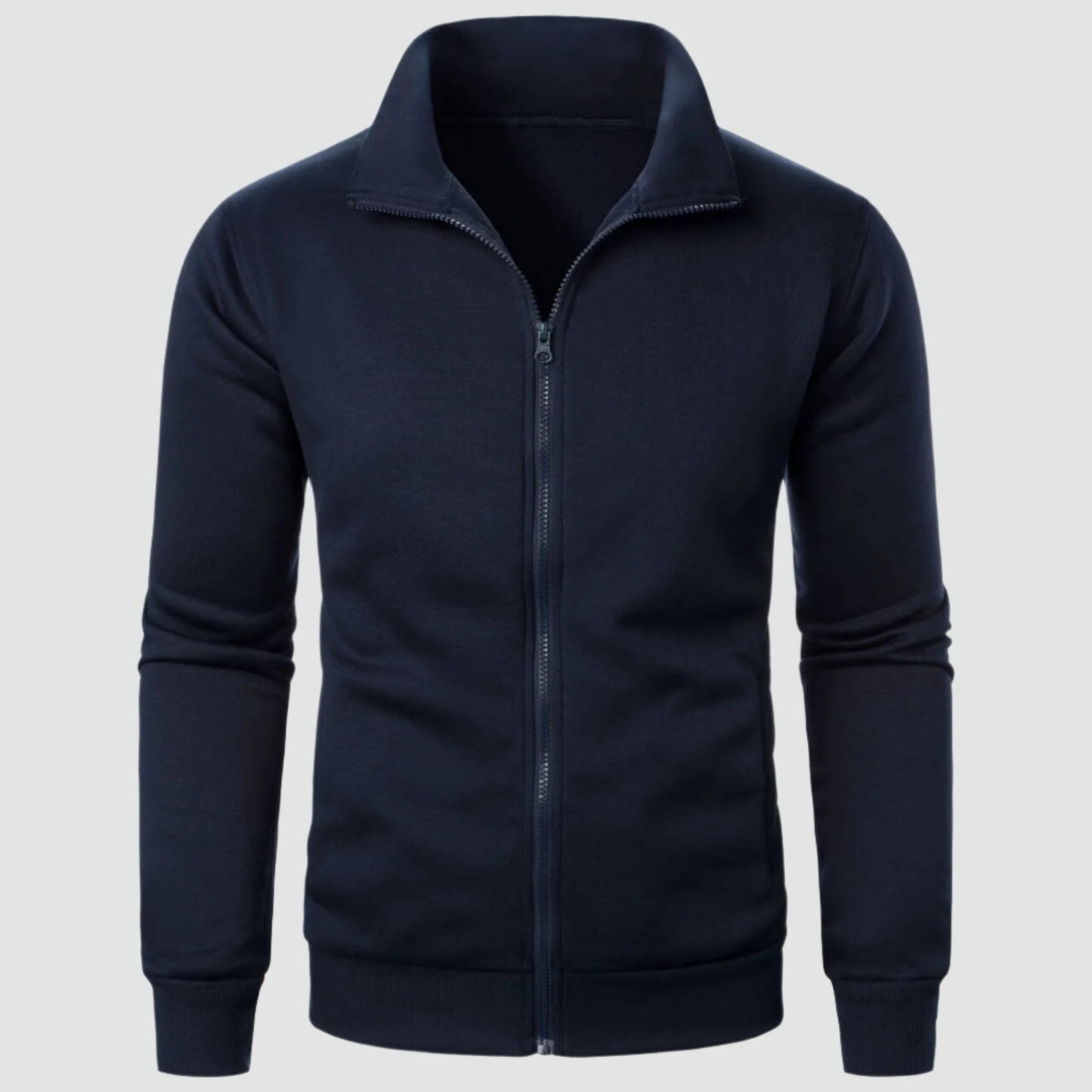 Noe - Casual Zipper Cardigan