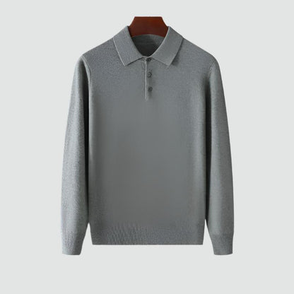 Jonathan - Classic Polo Wool Sweater